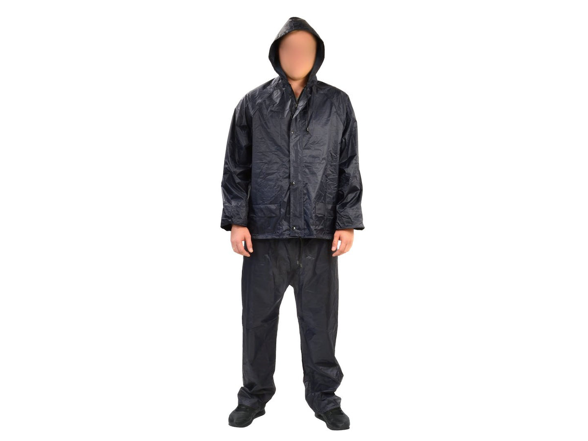 Regenpak PVC/POLYESTER maat L