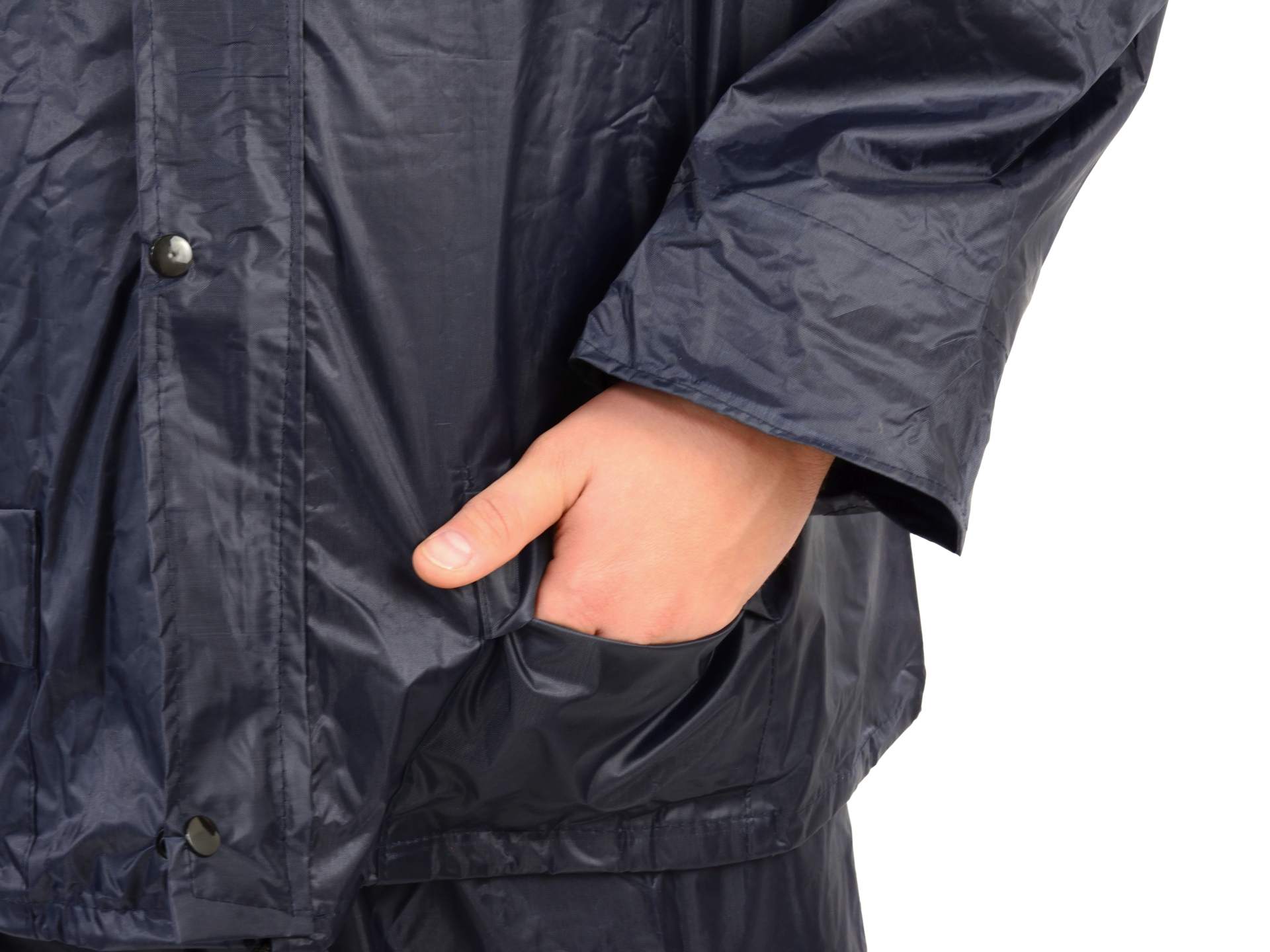 Regenpak PVC/POLYESTER maat L