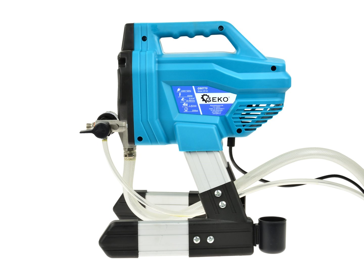 Elektrische airless verfspuit