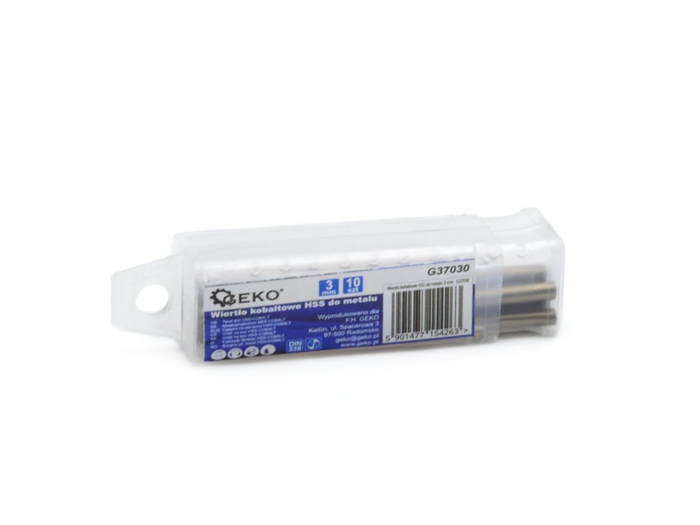 HSS-spiraalboor voor metaal met kobalt 3 mm