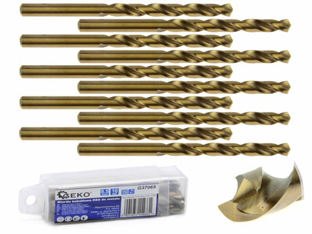 HSS-spiraalboor voor metaal met kobalt 6,5 mm