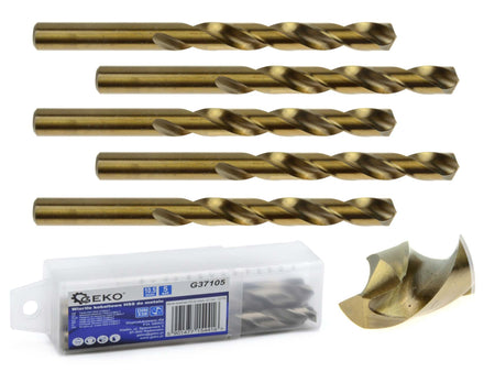 HSS-spiraalboor voor metaal met kobalt 10,5 mm