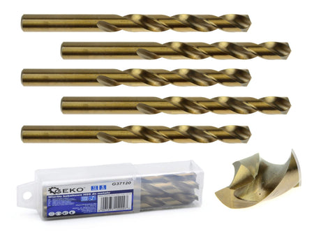 HSS-spiraalboor voor metaal met kobalt 12 mm
