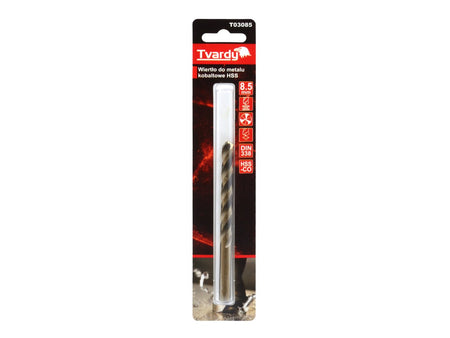 HSS-kobaltboor M35 3-slijpsneden scherp 8,5 mm