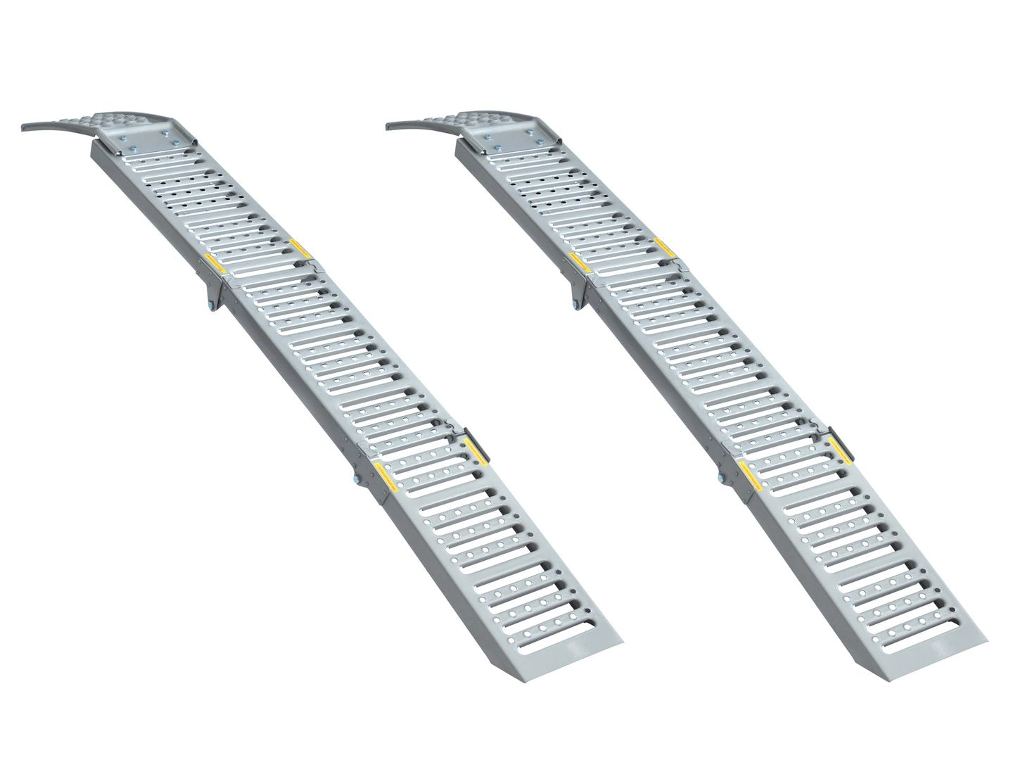 Stalen oprijplaat opvouwbaar 2200kg 2 stuks