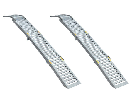 Stalen oprijplaat opvouwbaar 2200kg 2 stuks