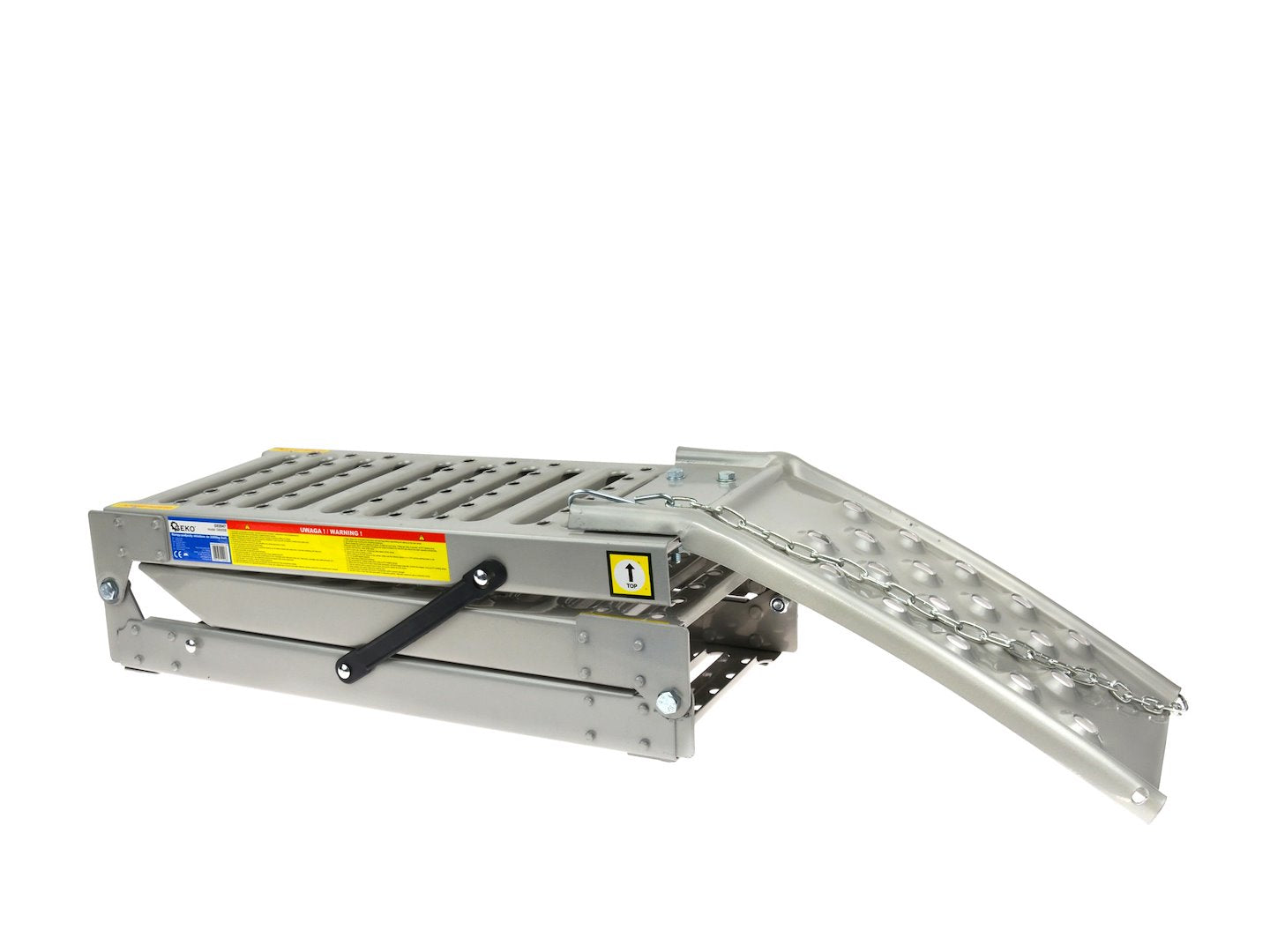 Stalen oprijplaat opvouwbaar 2200kg 2 stuks