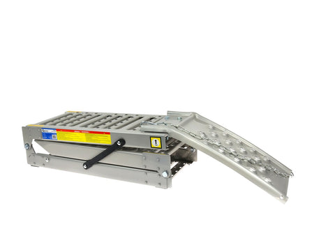 Stalen oprijplaat opvouwbaar 2200kg 2 stuks