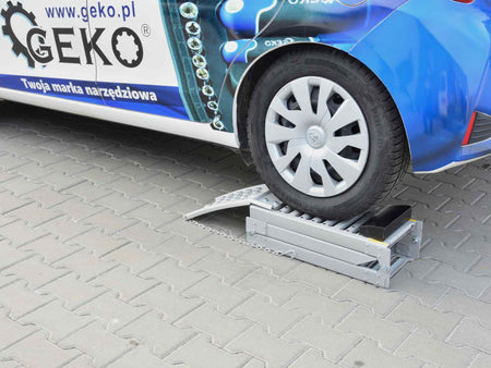 Stalen oprijplaat opvouwbaar 2200kg 2 stuks