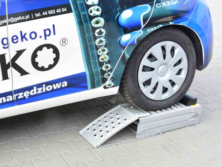 Stalen oprijplaat opvouwbaar 2200kg 2 stuks