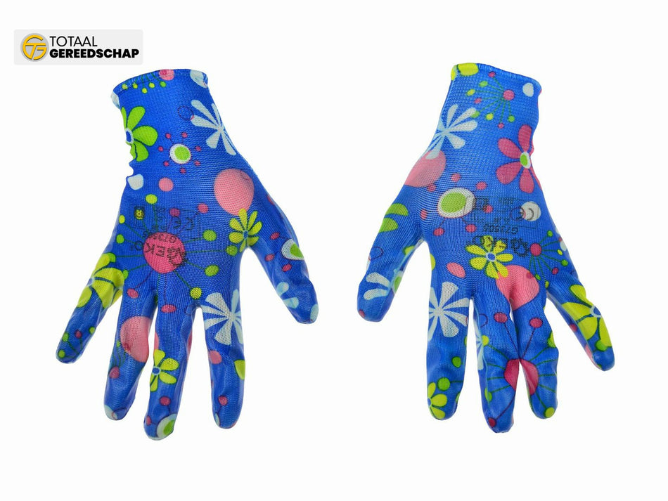 Women's Work Gloves with Nitrile Coating s.7