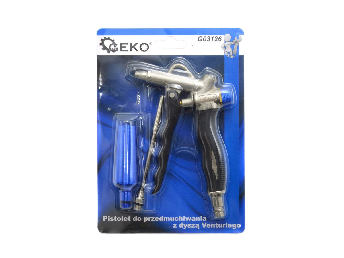 Persluchtblaaspistool met Venturi-nozzle