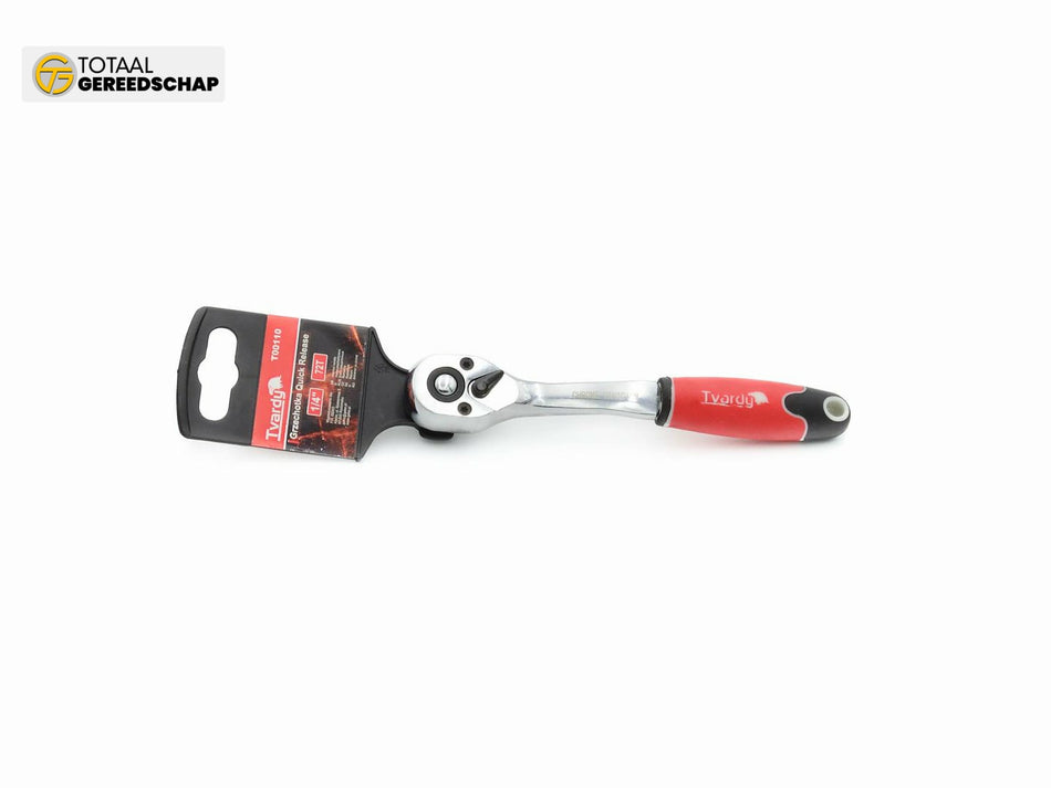 Ratchet Handle 1/4" Quick Release TVARDY