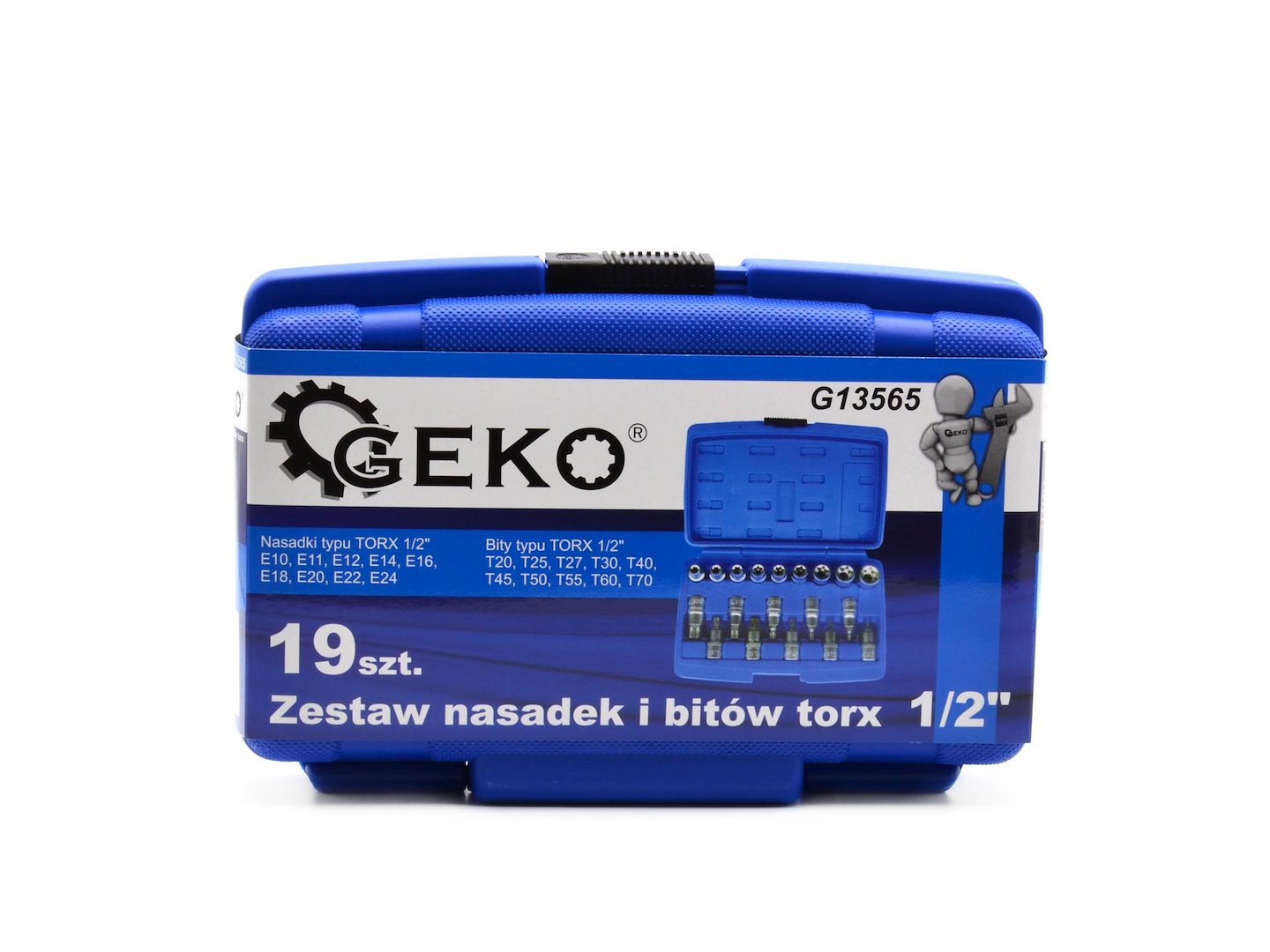 19-delig dop- en torxbitset