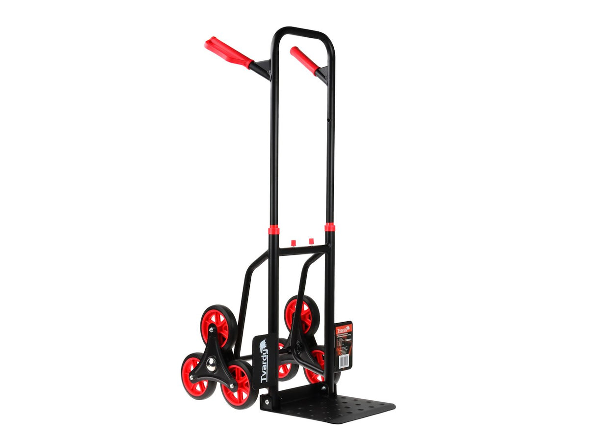 Zware stalen opvouwbare blimb-ladder trolley 150kg