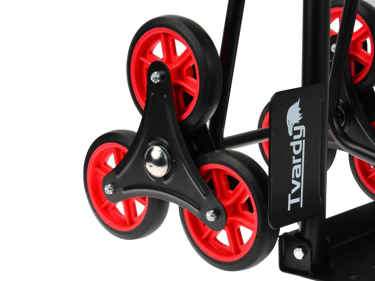 Zware stalen opvouwbare blimb-ladder trolley 150kg