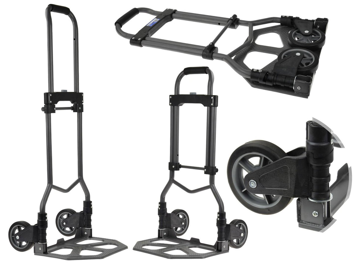 Opvouwbare stalen steekwagen 80kg