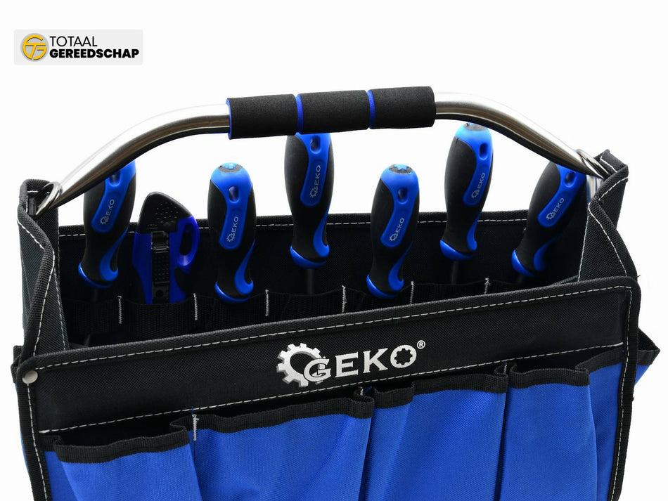 Foldable Tools bag with tubular handle