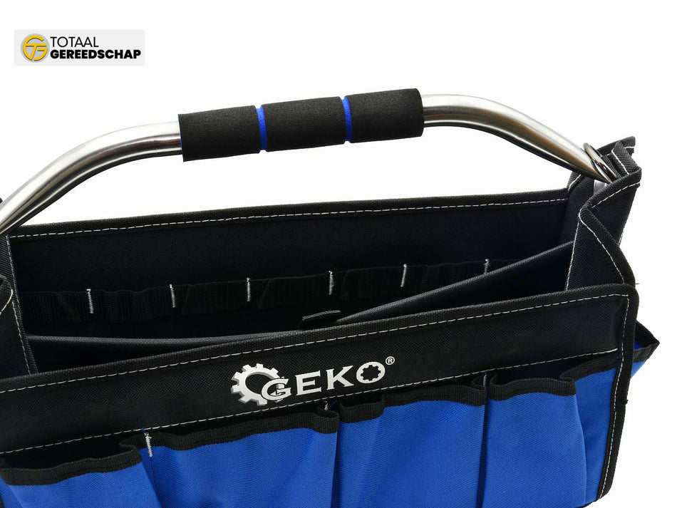 Foldable Tools bag with tubular handle