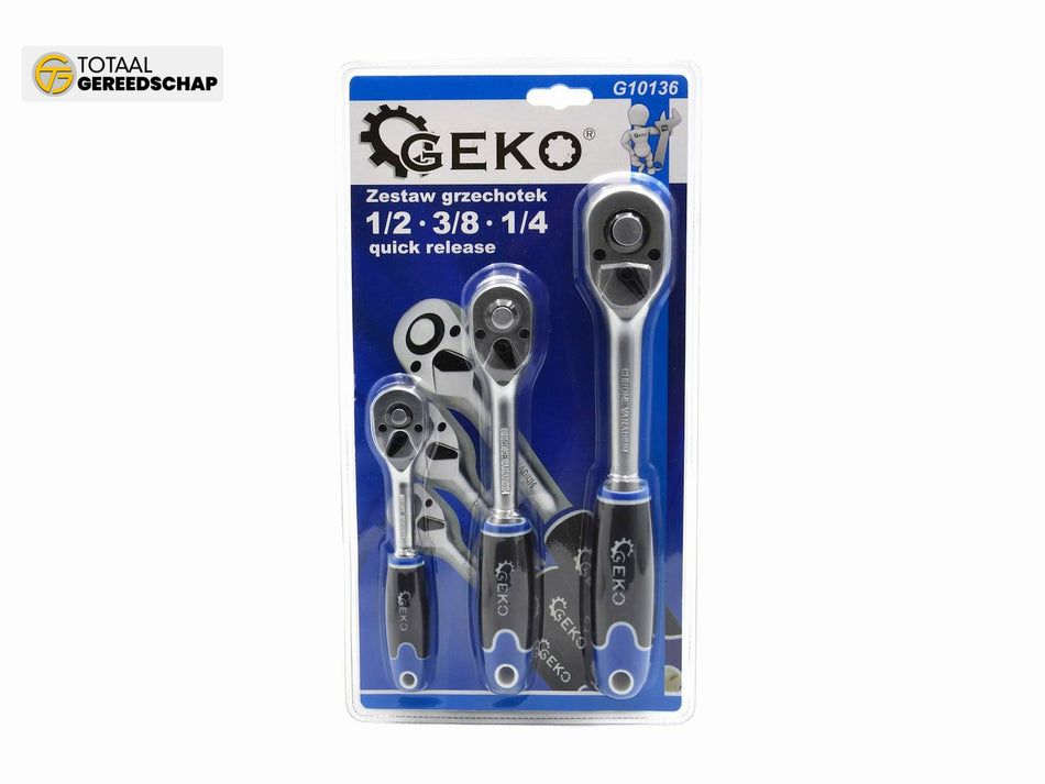 Ratchet Handle set 1/2 3/8 1/2