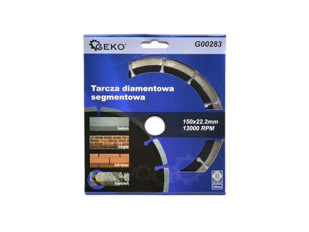 Diamantzaagblad 150 mm x 22,2 mm