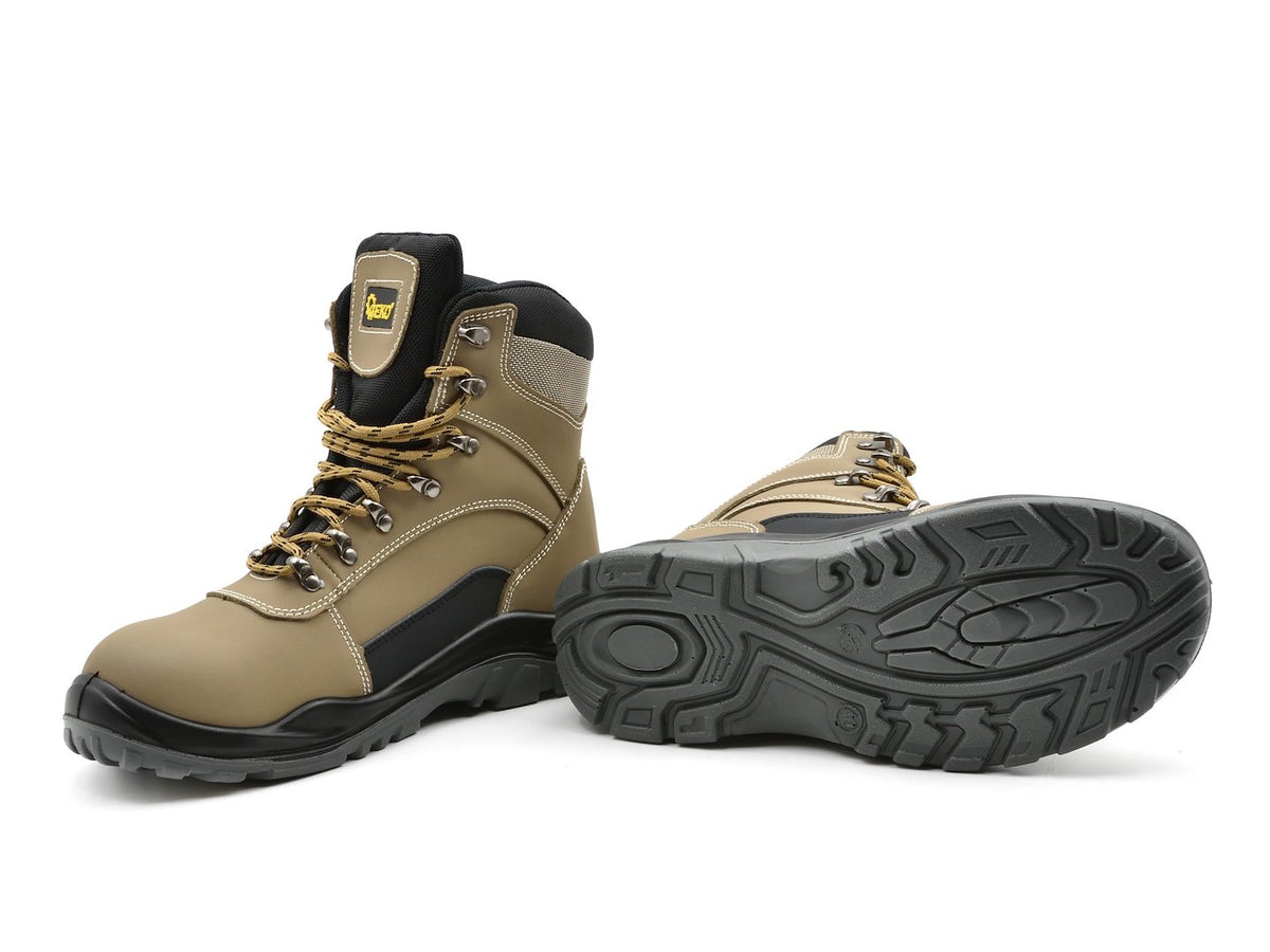 Veiligheidsschoenen model nr. 7 nubuckleer - maat 39 - 46