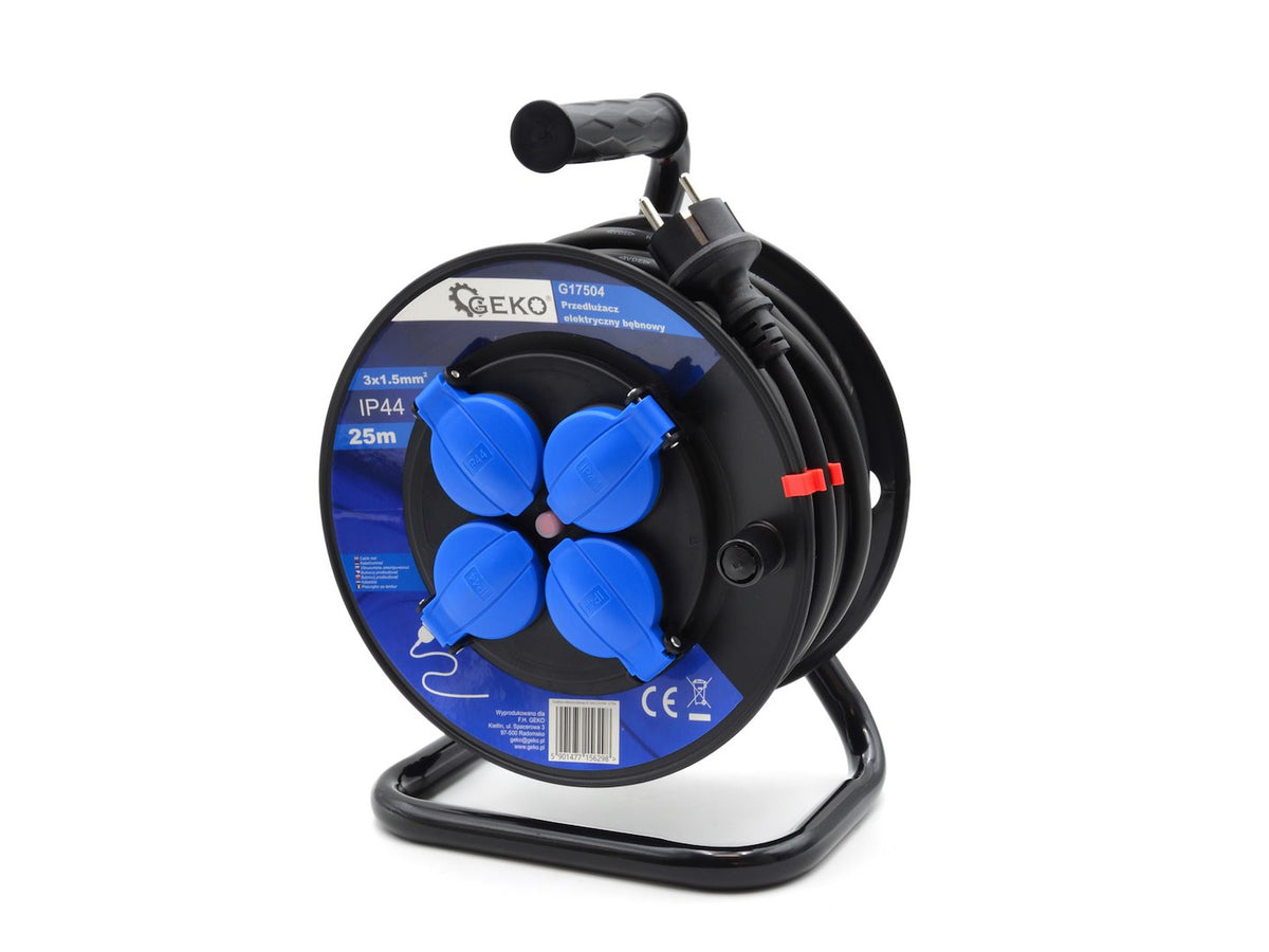 Elektriciteitskabel op haspel 3x1.5mm2 25m IP44