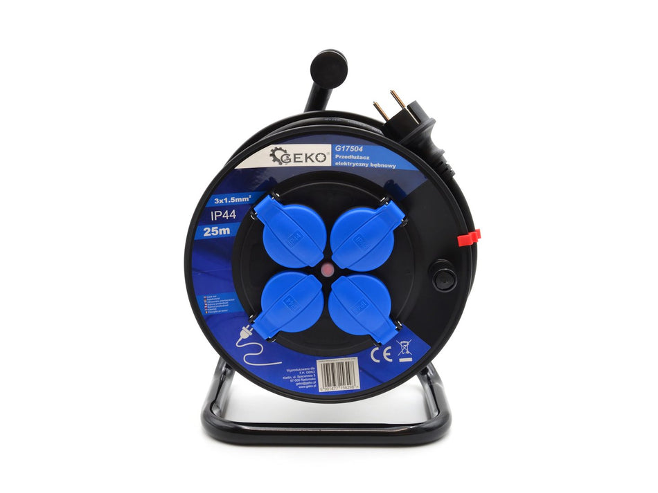 Elektriciteitskabel op haspel 3x1.5mm2 25m IP44