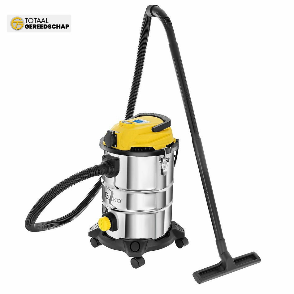 Wet and dry Vacuum cleaner 25L + socket and accessories