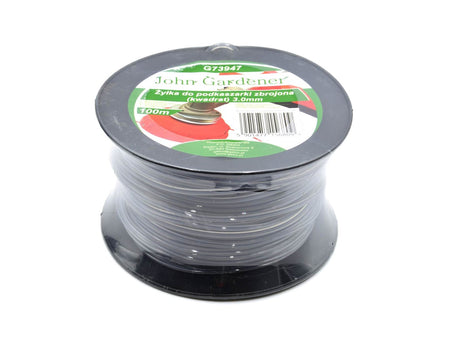 Snijlijn van nylon versterkt 3,0 mm x 100 m (vierkant)