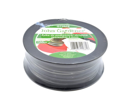 Snijlijn van nylon versterkt 3,0 mm x 100 m (ster)