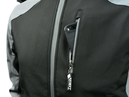 Softshell jas met capuchon maat XXL