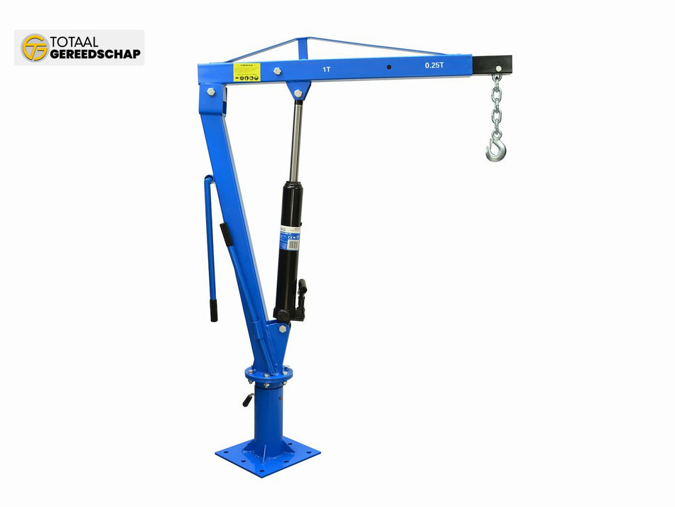 1T Swivel engine crane
