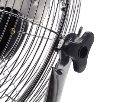 High Velocity Vloerventilator 40cm INOX