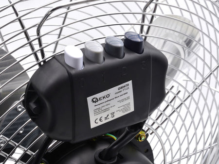 High Velocity Vloerventilator 40cm INOX