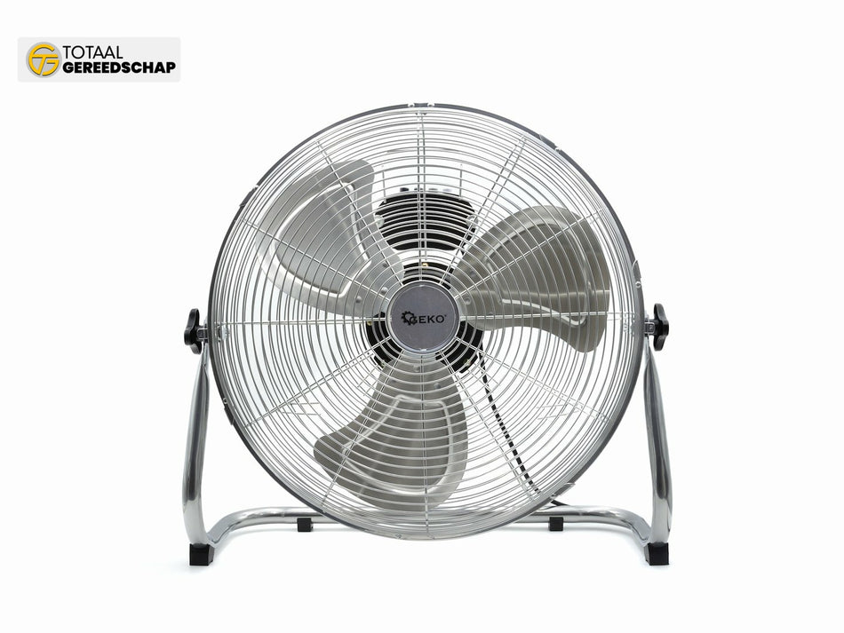 High Velocity Floor Fan 45cm INOX