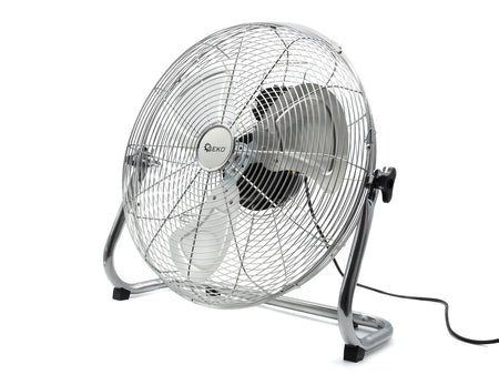 High Velocity Vloerventilator 50cm INOX