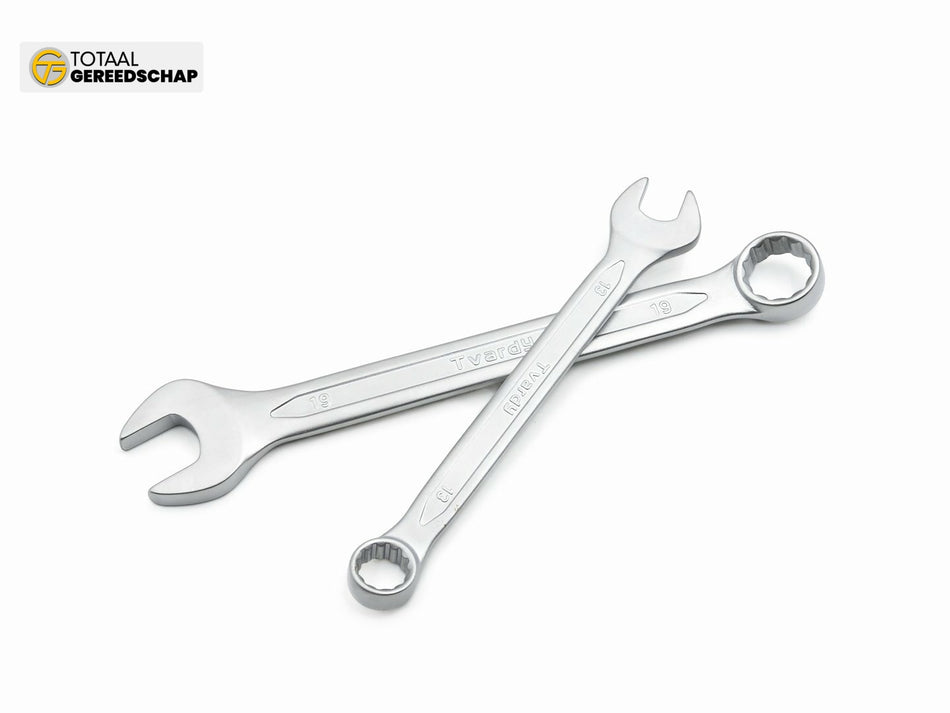 25pcs Combination spanner set 6-32mm, satin, CRV, Cold stamped