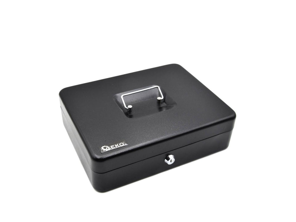 metalen geldkist 300x240x90mm met sleutel