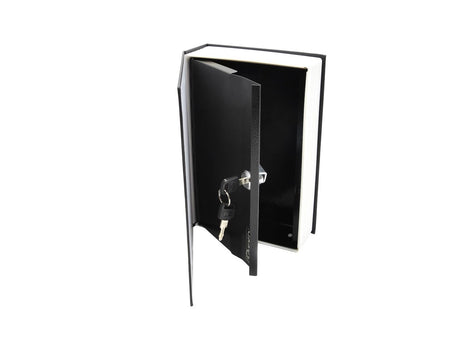 metalen geldkist - boek voor geld 240x155x55mm met sleutel