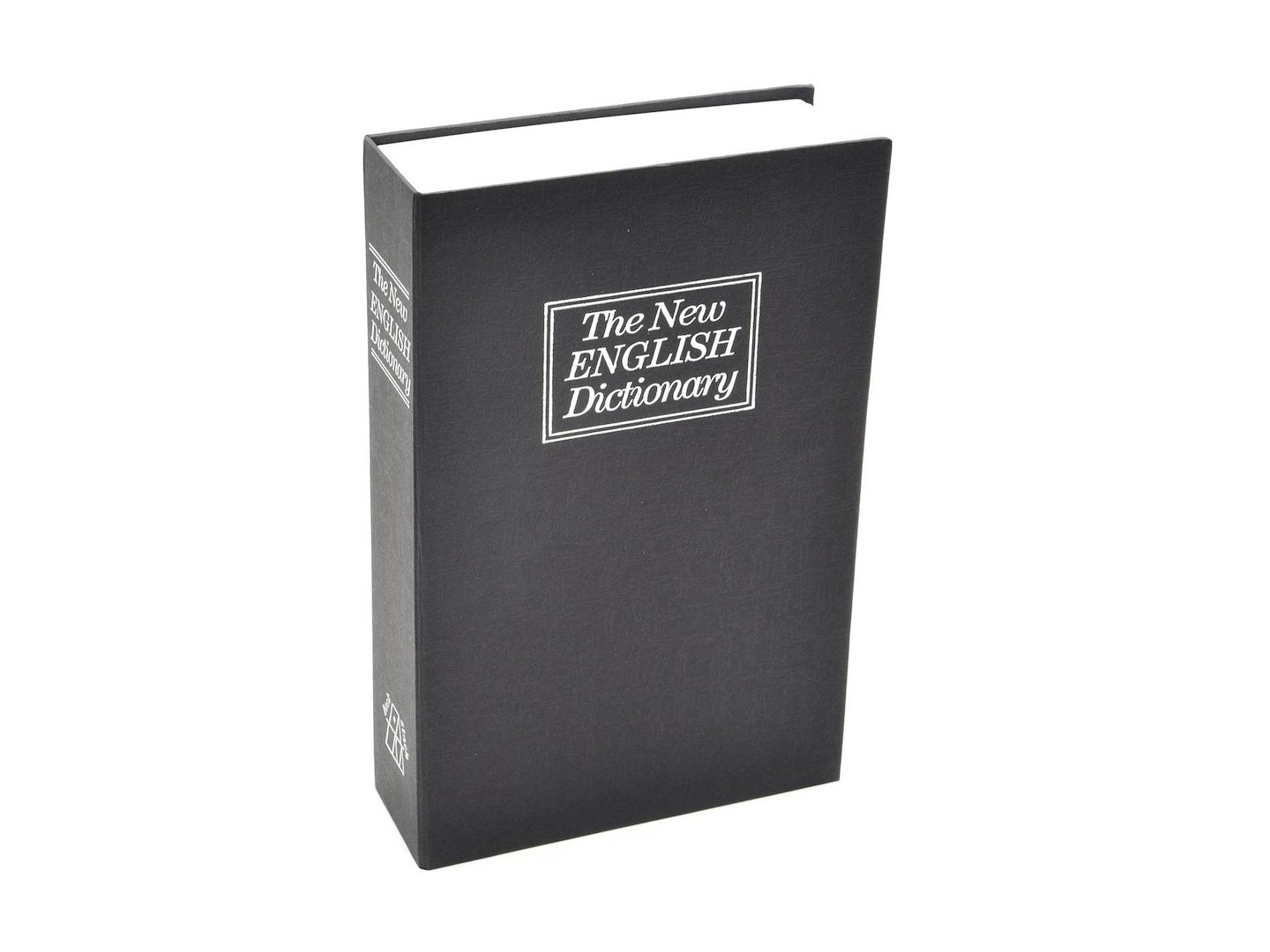 metalen geldkist - boek voor geld 240x155x55mm met sleutel