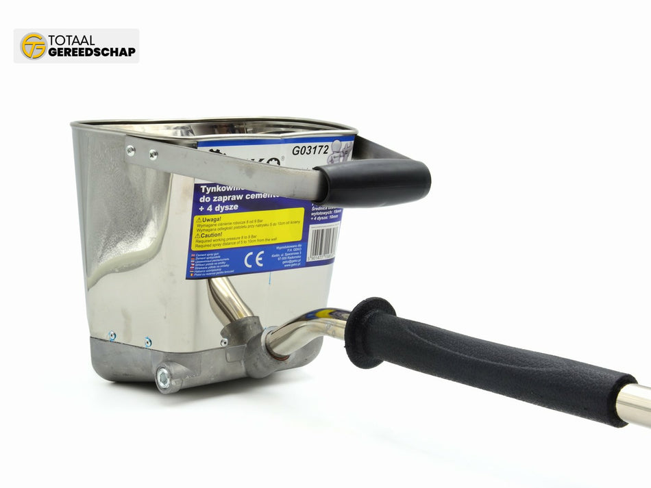 Wall Mortar Cement Sprayer + 4 nozzles