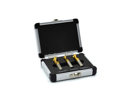 3 stuks puntlasboor 10mm 6,5mm 8mm