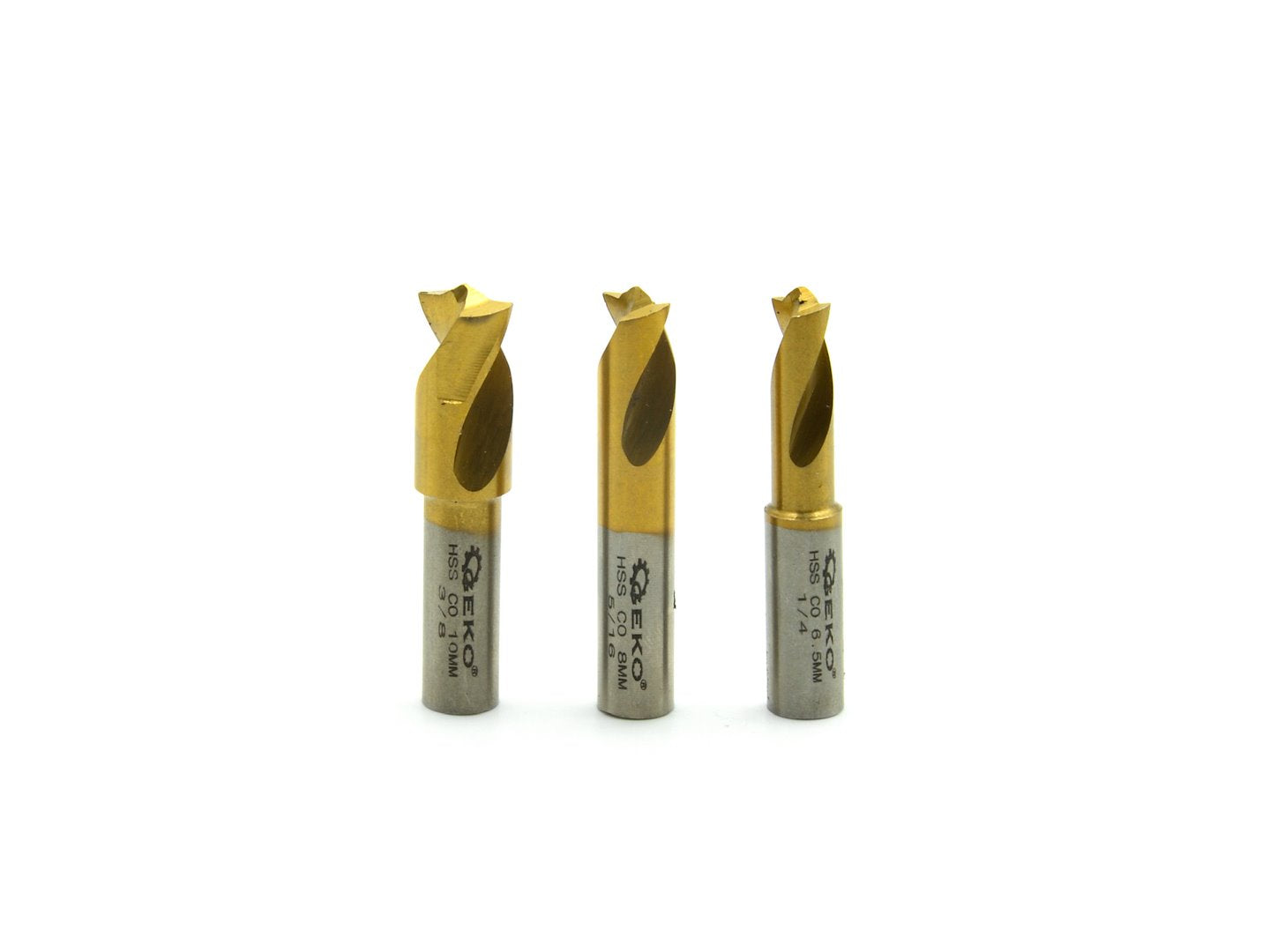 3 stuks puntlasboor 10mm 6,5mm 8mm