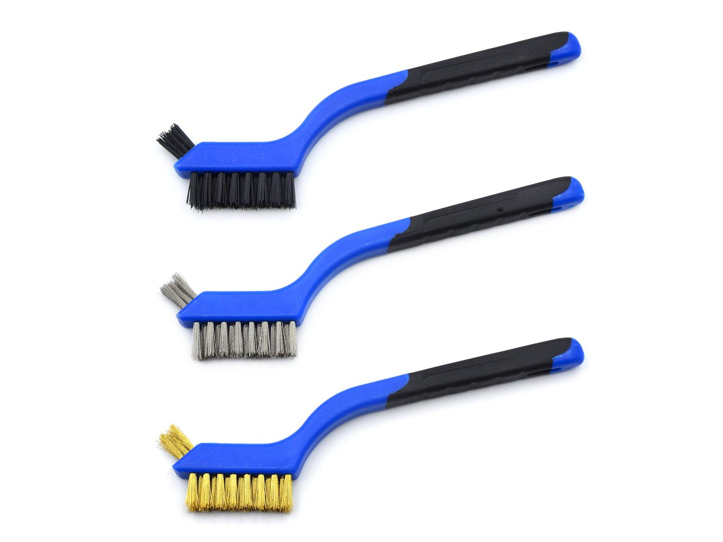 3-delige mini draadborstelset 180mm GEKO