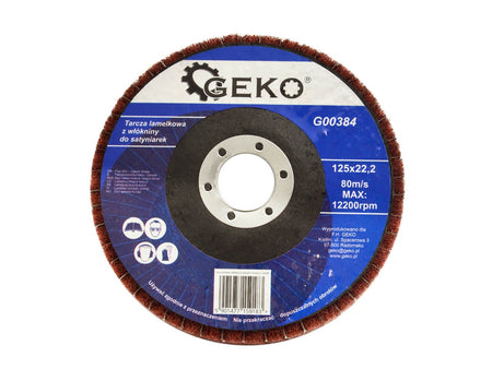 Niet-geweven nylon klep satijnen polijstschijf 125x22,23 mm