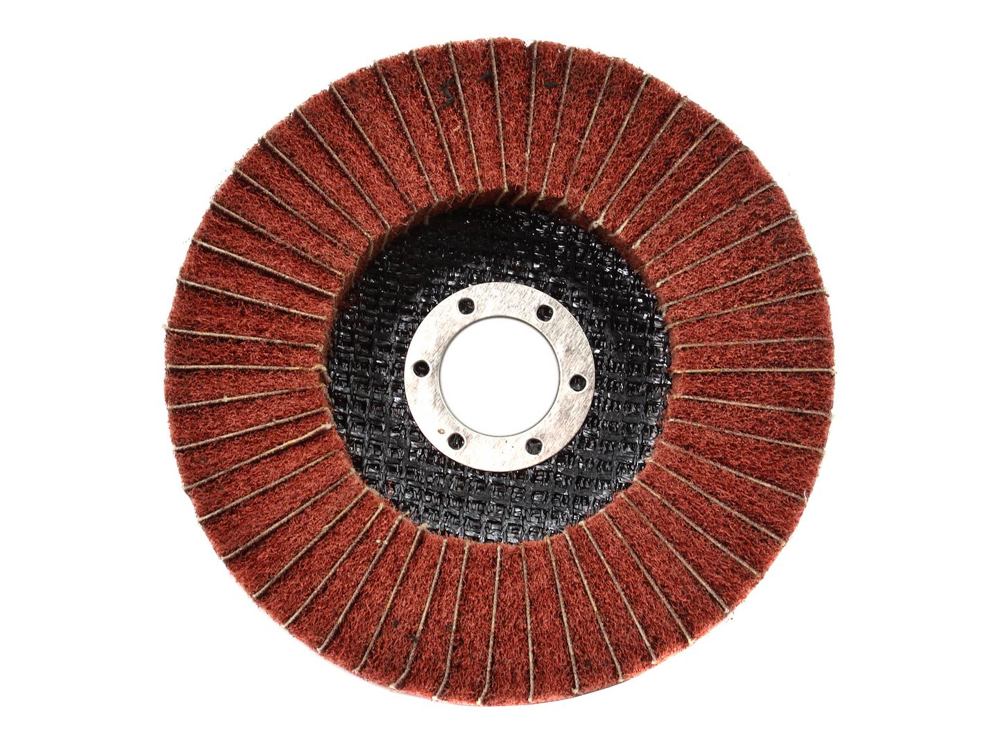 Niet-geweven nylon klep satijnen polijstschijf 125x22,23 mm