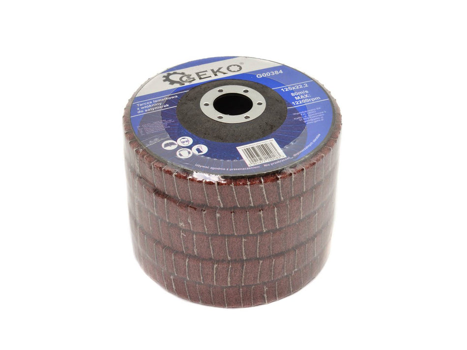 Niet-geweven nylon klep satijnen polijstschijf 125x22,23 mm
