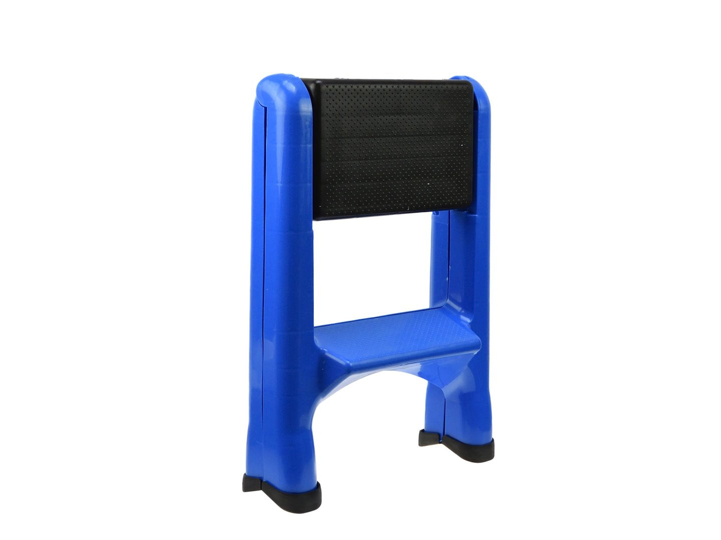 Huishoudelijke tweestaps kleine ladder opvouwbare plastic trede 150kg 60cm