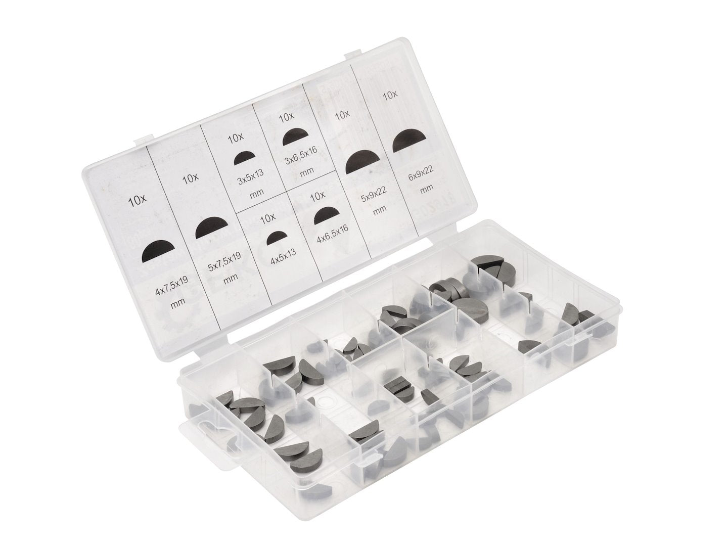 Set middelgrote ronde klins 80 stuks